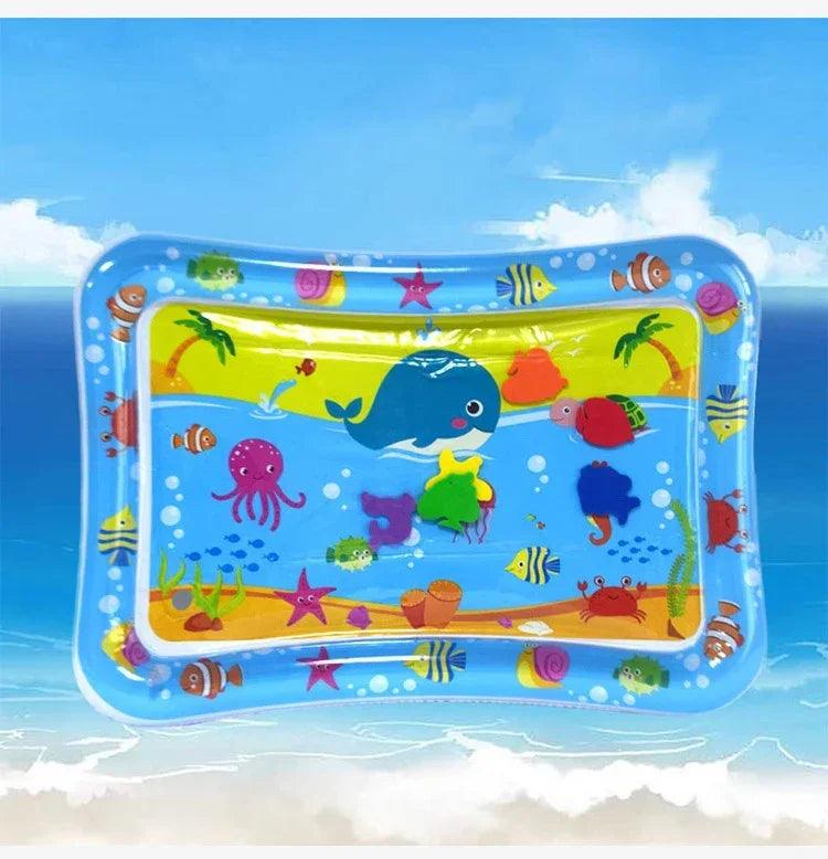 Inflável Baby Water Play Mat, Almofada de PVC, Infant Tummy Time, Toddler Water Pad para Crianças, Educação Infantil, Desenvolvendo Brinquedos Atividade