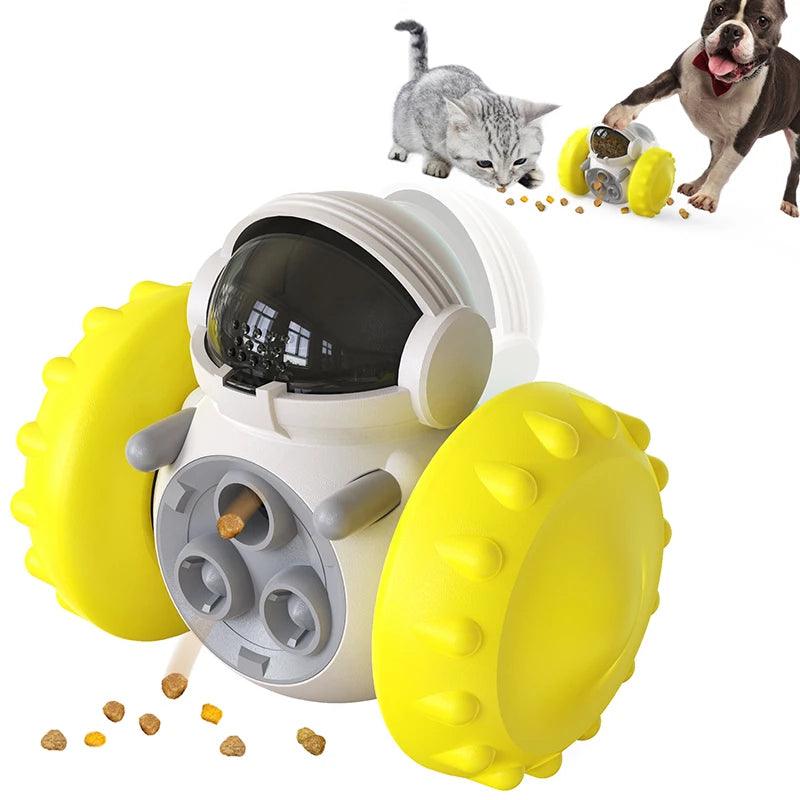 Trate o brinquedo vazando para cães pequenos e grandes, Brinquedos interativos Tumbler, Cachorro e gato, Dispensador Slow Food, IQ Training Accessories