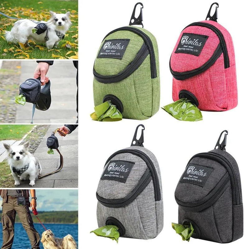 Treinamento portátil do cão Treat Bag, Outdoor Pet Dog Treat Pouch, Puppy Snack, Recompensa cintura Bag, Poop Bag, Dispenser, Pet Acessórios