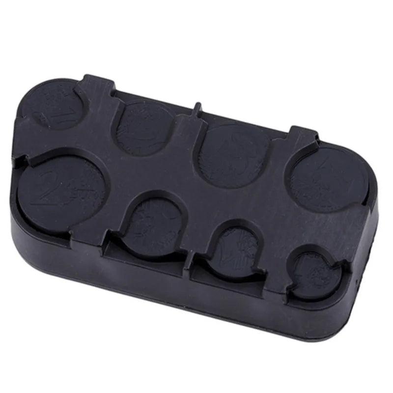 Car Storage Coins Purse Saving Box for Euro Coin Bank Holder Case Wallet Plastic Holders Money Boxes Safe Cash Organizer