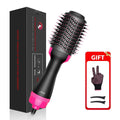 Hot Air Brush Multi-Function Cabelo Secador Straightener Curler Comb One Step Professional Salon Hair Styler e Volumizer Ion Blow