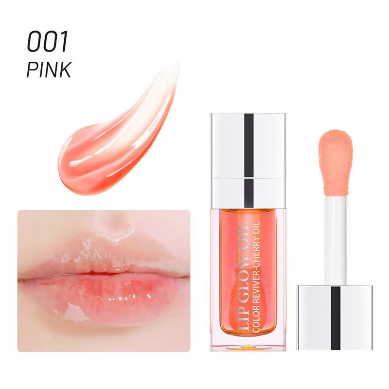 Cristal gloss hidratante óleo labial plumping brilho labial maquiagem sexy gordo brilho labial óleo colorido lábio plumper 6ml 1 peça