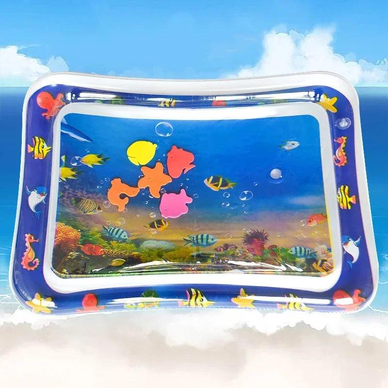 Inflável Baby Water Play Mat, Almofada de PVC, Infant Tummy Time, Toddler Water Pad para Crianças, Educação Infantil, Desenvolvendo Brinquedos Atividade