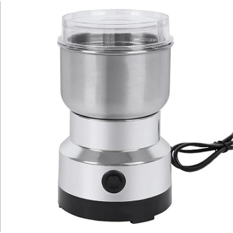 Mini moedor elétrico doméstico 300ml ultrafino pulverizador de alimentos para bebê moedor de café tempero moedor de pimenta moinho de grãos 2/4 lâminas