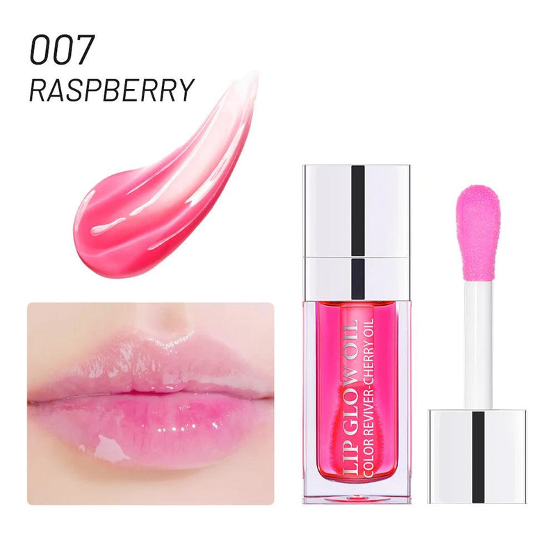 Cristal gloss hidratante óleo labial plumping brilho labial maquiagem sexy gordo brilho labial óleo colorido lábio plumper 6ml 1 peça